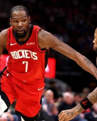 火箭终结3连败重返前六！杜兰特28+10秀暴扣 小贾18+7送关键三分